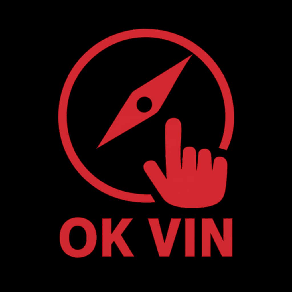 An icon representing Ok Vin navigation support.