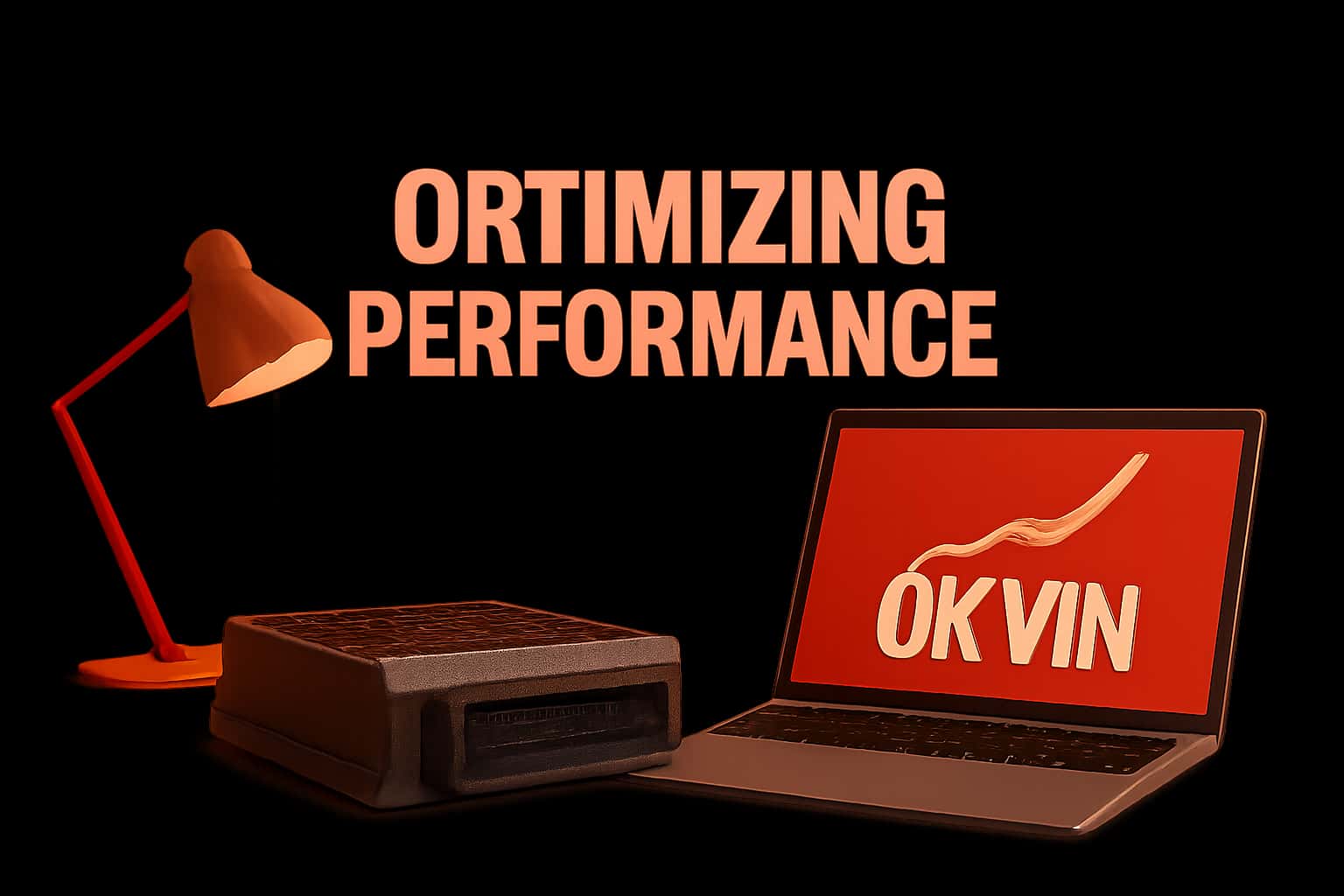 An informative visual representation highlighting the optimization of Ok Vin performance.