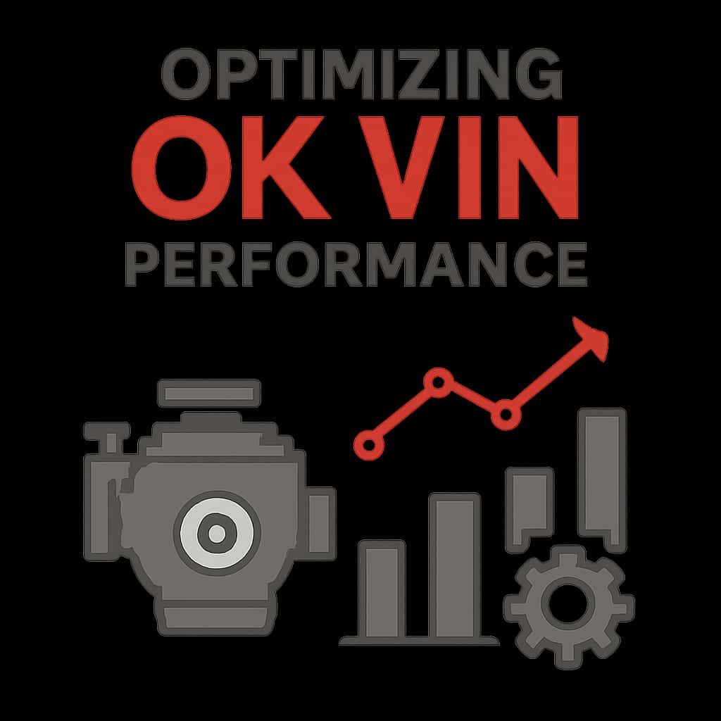 An educational diagram illustrating key strategies for optimizing Ok Vin performance.