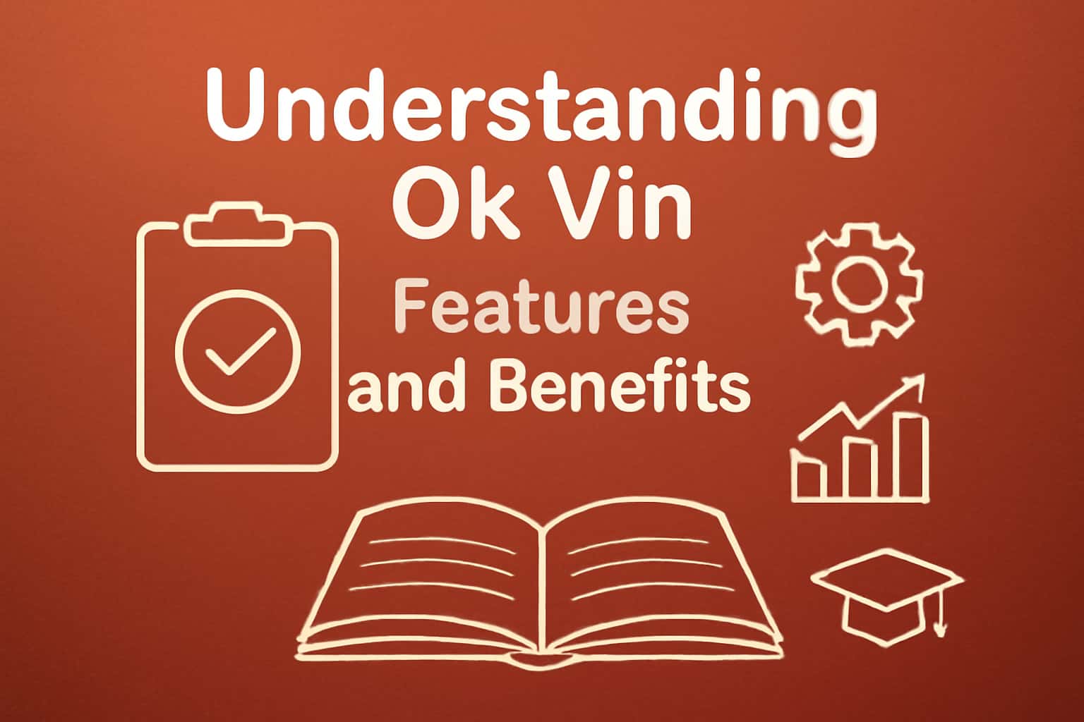 A high-quality visual representation of Ok Vin features and benefits.