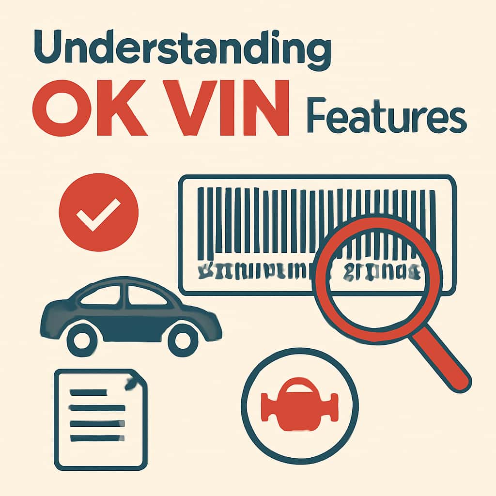 An educational graphic illustrating key features of Ok Vin.